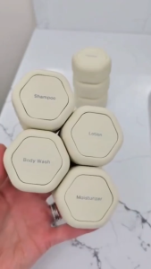 Travel Container Magnetic Capsules Makeup Organizer Box Storage Pill Box Set Storage Box sesuai untuk perjalanan 收纳盒 分装瓶