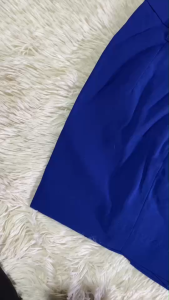 กางเกงนักเรียนชาย สีน้ำเงิน ตราสมอของแท้ 100% ผ้าโทเร ออกบิลได้(SM)