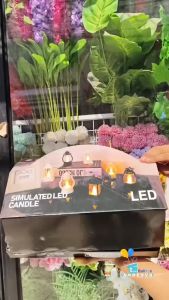 Lentera Lilin Natal Mini Per Box / Lampu Lentera Lilin Led Natal / Hiasan Natal Souvenir Christmas lentera 9 cm / hampers natal kado / aksesoris hiasan natal Per Box
