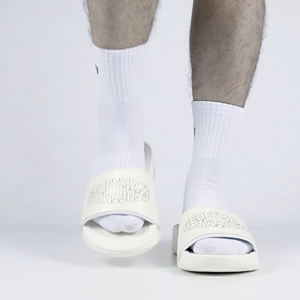 Geoff Max - Viper Grim Broken White | Sandal Pria Wanita Sendal Slop Slipper Anti Licin