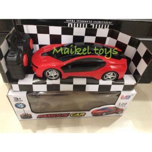 Mainan Mobil Remote Famous Car Lampu 3D