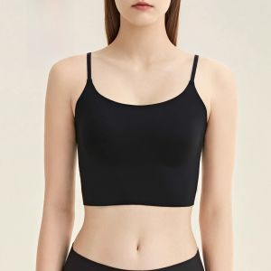 Hodo | Wireless Vest Style Bra Womens Seamless Jelly Strip Full Cup Underwear Comfortable Breathable Summer Thin Bra For Young Women