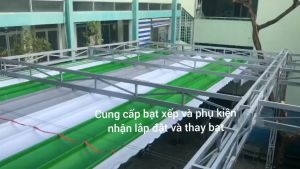 Bạt kéo/bạt xếp theo yêu cầu Bạt xếp lượn sóng Korea Myung Sung may thành phẩm