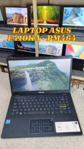 ASUS E410KA-PM464 Laptop Intel N6000 RAM 4GB SSD 256GB + 64GB Emmc Layar 14" Full HD