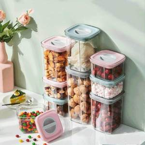 FEIZHUXIANSEN | Vacuum Sealed Clear Kitchen Storage Container