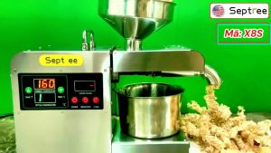 Máy ép dầu thực vật bảng điều khiển kỹ thuật số dùng trong gia đình thương hiệu Septree X8S - Hàng Chính Hãng (BH 1 NĂM)