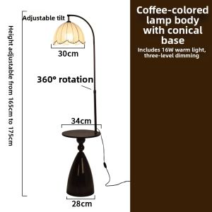 HOWNICE | Vintage French Style Floor Lamp