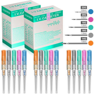 100/50/25/10/5pcs Piercing Needles 14/16/18/20/22G Sterile Body Piercing Tattoo Needles Ear Nose Tongue Belly Piercing Tools