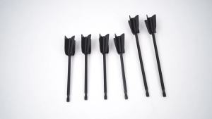 6Pcs Epoxy Mixing Stick Paint Stirring Rod Putty Cement Paint Mixer Attachment With Drill Chuck For Epoxy Resin Latex Oil Paint