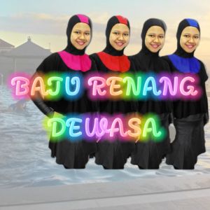 Rainy Collections Baju Renang Rok Dewasa Jumbo dengan Cup Bra