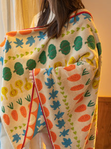 Khăn Tắm Cotton Nguyên Chất Mềm Mại Thấm Hút 2024 Phong Cách Mới Cổ Điển Dành Cho Trẻ Em Và Phụ Nữ Dùng Tại Nhà Khăn Tắm