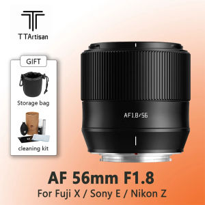 TTArtisan Auto Focus 56mm F1.8  Lens X E Z Mount For Fujifilm XS10 XS20 X-H2s XT5 XT30 Sony A6000 ZVE10 A6700 Nikon ZFC Camera Lens X E Z Mount For Fujifilm XS10 XS20 X-H2s XT5 XT30 Sony A6000 ZVE10 A6700 Nikon ZFC