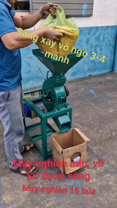 Máy Xay Vỡ Ngô.Máy Nghiền Ngô Hạt Thành Mảnh Vỡ Hoặc Nghiền Mịn