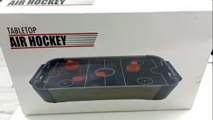 Black Air Hockey Tabletop Indoor Outdoor Sport Ice Hockey Wooden Table Children Educational Toys Board Games for Kids