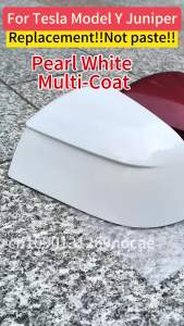 1 Cặp Vỏ Gương Chiếu Hậu Cho Tesla Model Y Juniper 2025 2026 Xe Ô Tô Cửa Bên Gương Mũ Vỏ Phụ Kiện Thay Thế