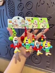 Herocross | Toy Story Forky Knife Keychain Cute Cartoon Character Toy Backpack Wallet Earphones Car Decoration Acg Pendant Christmas Gift