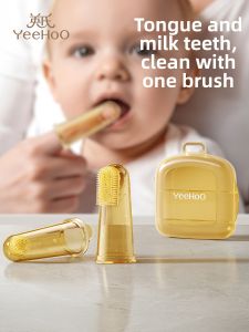 YeeHoO KIDS | Silicone Finger Toothbrush Baby Oral Care