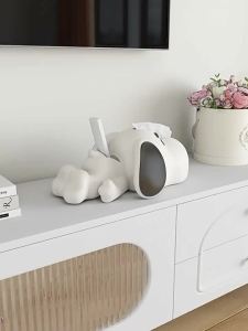 Multi-Function Paper Towel Holder Desk Decor Bedside Cabinet Phone Stand Home Decor