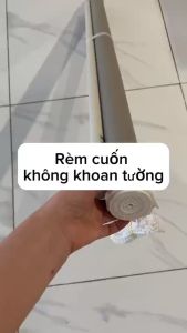 Rèm Cuốn Không Khoan Rèm Cuốn Chống Nắng Rèm Cửa Loại 1 Cản Sáng 100% (Chỉ Lắp Lọt Khung)