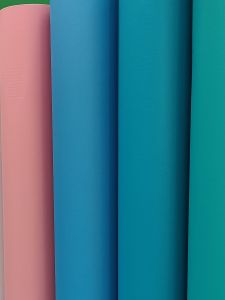 Miếng Dán Tường PVC Chống Thấm Nước Dày Pure Color Bề Mặt Phẳng Miếng Dán Tường Chống Thấm Nước Chống Dầu Chống Ẩm Miếng Dán Mềm Có Keo Dán