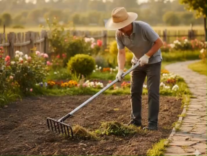 หัวคราดดำ(เฉพาะหัว) 6 ฟัน / 8 ฟัน (ไม่มีด้าม) เหล็กไทย คราดเหล็ก คราดหญ้า คราดกวาดใบไม้