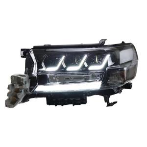 YOUMA | For 2016-2020 Land Cruiser LED Lens Headlight Assembly DRL Sequential Turn Signal