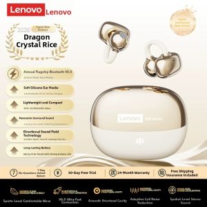 Lenovo | Clamp-on Bluetooth Earphones Air Conduction Sports Noise Reduction