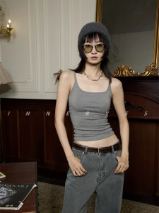 Áo Ba Lỗ Lót Lông Cừu Mùa Thu Đông Cho Nữ Áo Lót Chuyên Nghiệp Quần Lót Giữ Nhiệt Áo Ba Lỗ Cotton Pha Trộn Áo Lót Thường Ngày