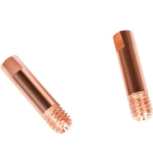 2/10/20PCS MB15AK MIG Welding Torch Contact Tip Holder 25x6mm MB-15AK Nozzles M6 Torch Power Nozzle Welding Tools Accessories