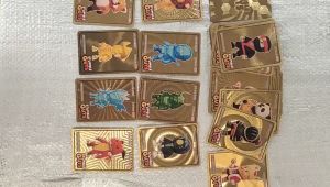 55pcs Kartu Trading Card Stumble Guys Gold Foil / Mainan Kartu Gambar StumbleGuys Origin Trading Card