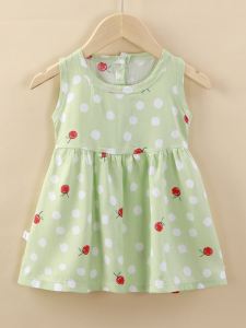 Princess Style Cotton Silk Baby Dress Summer Childrens Skirt Girls Sleep Dress Vest Dress Infant Dress Barababa Clearance Sale