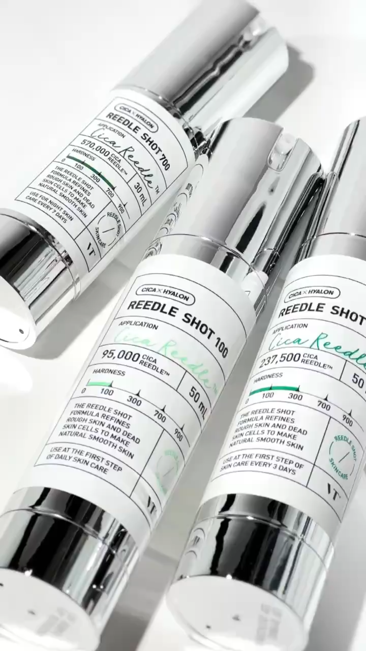 KOREA 🇰🇷 100% Authentic VT REEDLE SHOT 100 / REEDLE SHOT 300 / Facial Boosting First Ampoule