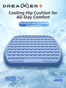 ZHIMENGREN | Cool Breathable Hip Pain Relief Office Chair Gel Pad