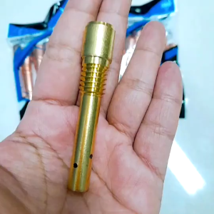 Tip Body 350A / 500A OTC (Inside) โอทีซี ทิปบอดี้ ทองเหลืองและทองแดง อะไหล่หัวเชื่อม แบรนด์ Weldplus