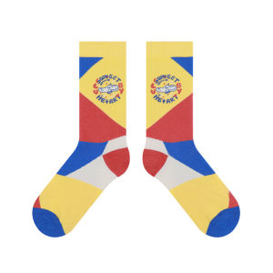 Mamahoov สินค้าใหม่ฤดูใบไม้ร่วงและฤดูหนาวถุงเท้าผ้าฝ้ายลายการ์ตูนสุนัขน่ารักสไตล์ INS สำหรับเด็กหญิงและเด็กชายถุงเท้าครึ่งแข้งใส่ช่วงฤดูใบไม้ร่วงและฤดูหนาวสำหรับผู้หญิง