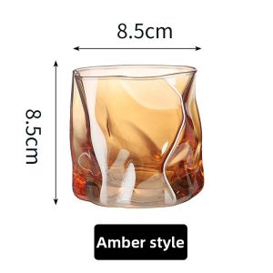 BANGBEBE | Nordic Style Twisted Glass Wine Glasses Set