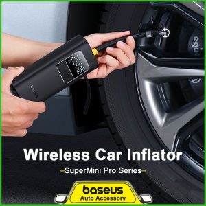 Baseus Car Inflator Tire Wireless Air Pump Poratble Rechargeable Air Compressor for Car Motorcycle Bicycle Electric Air Pump
