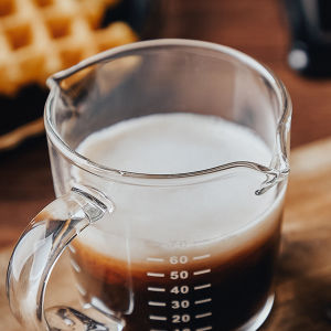 Amoki 70ml / 150ml Mini Coffee Milk Cup Glass With Handle Multi-functional Taste Dish