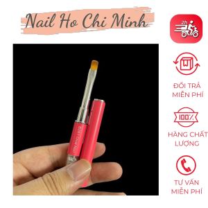[Cọ cao cấp] Cọ đắp gel cán đá cao cấp - Cọ đắp nail bản tròn chuyên dụng làm nail