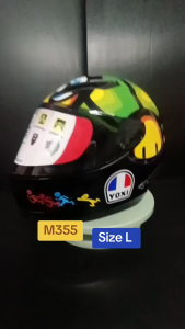 หมวกกันน็อค แบรนด์ YOXI  ลาย เต่า Size L  รหัสสินค้า M355