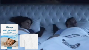 South Moon Anti Snoring Mouth เทปสําหรับจมูกที่ดีขึ้นหยุด Snore Apnea ป้องกันปากแห้ง Sleeping Improvement Snoring Relief Strip.90pcs