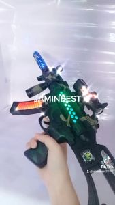 Kids Toys Pistol Gun Shooting Flashing Lights & Sound  Light  With Hadiah Birthday Present Boy Gun Kids Bunyi Lampu  Lelaki Toys Gun  Permainan Toy  Fun Sound and Shining Light Electric Gun