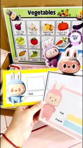 Math Shopping Game for Kids 2 | Banknotes | Labubu | Preschool Learning Toys