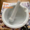Mortar and Pestle Porcelain Medicine Grinding Bowl Chemical Laboratory Use. 