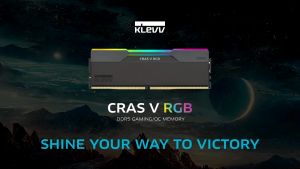 KLEVV CRAS V RGB High-Performance DDR5 Gaming RAM 48GB (24GBx2) 6000MHz CL30 with RGB Lighting Aluminum Heatsink Thermal Sensor