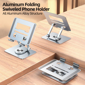 Zeallion Universal 360° Rotation Tablet Stand for iPad Adjustable Foldable Tablet Holder Aluminum Phone Tablet Stand
