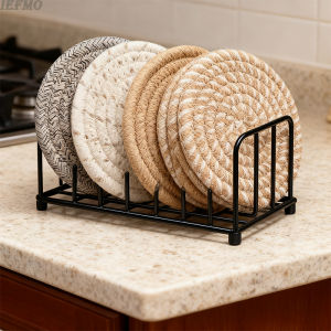 Coasters 4 สีดูดซับ Coasters ทอ Bohemian Coasters เดสก์ท็อปตกแต่งบ้านของขวัญพิธีขึ้นบ้านใหม่