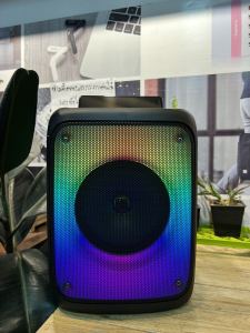 ลำโพงบูลทูธ รุ่น KTS-1578 ดอก6.5นิ้ว มีAUX ปรับไฟ/เสียงได้ เสียบไมค์ได้ เชื่อม2เครื่องได้ ไร้สาย เสียงดี ลำโพง