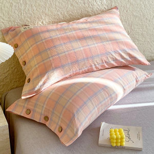 Áo Chăn Gối Cotton Nguyên Chất Một Đôi Dùng Trong Nhà Áo Lót Bên Trong Cho Gối 48cmx74cm Áo Chăn Gối Nguyên Khối Cotton Nguyên Chất