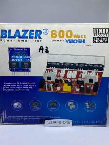 Power Amplifier Blazer 600watt YIROSHI mono bell